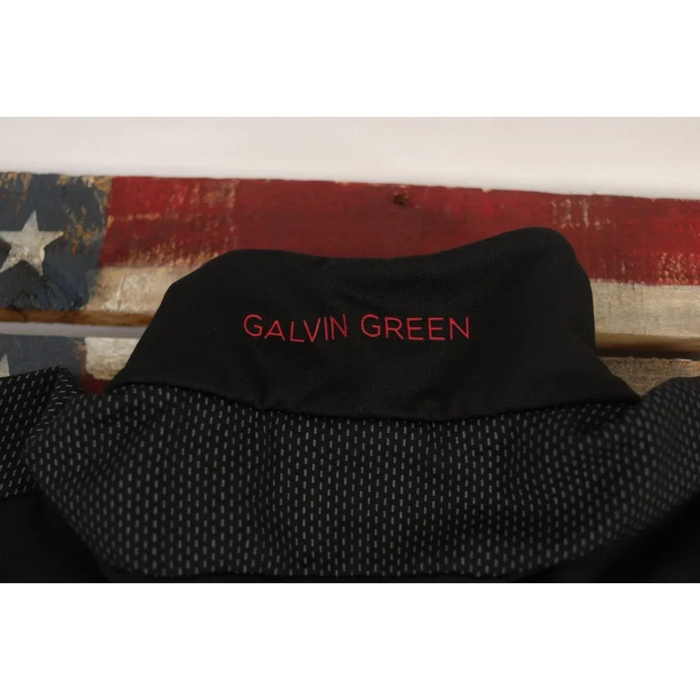 Galvin Green Mens Black 1/4 Zip Golf Pullover Sweatshirt Red Men's XL Athletic - Picture 5 of 7